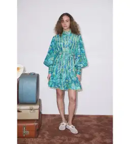 Alemais Ceto Mini Dress Green Size 14 for rent on The Volte - image 1