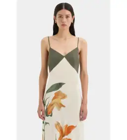 Sir The Label Constance V Neck Slip Dress Iris Floral Size 0 / AU 6 for rent on The Volte - image 4