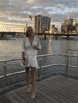 Sophia Plunged Mini Dress