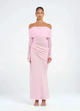 Yasmin Off-Shoulder Maxi Dress size 10 for rent on The Volte - image 1
