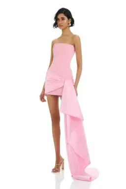 Eliya The Label Midina Dress Pink Size 8  for rent on The Volte - image 3
