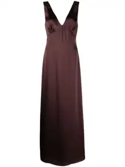 Anna Quan Isabelle Dress Brown Size 10  for rent on The Volte - image 3