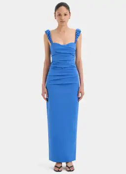 Sir The Label Azul Balconette Gown in Cobalt Blue Size 1 / AU 8 for rent on The Volte - image 1