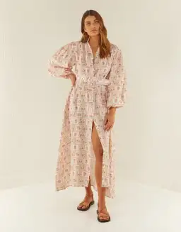 Palm Noosa Noddy Hibiscus Dress Floral Size 8 for rent on The Volte - image 1