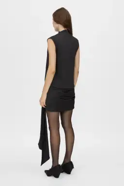 CAMILLA AND MARC Cyphre Mini Dress in Black Size 6 for rent on The Volte - image 4