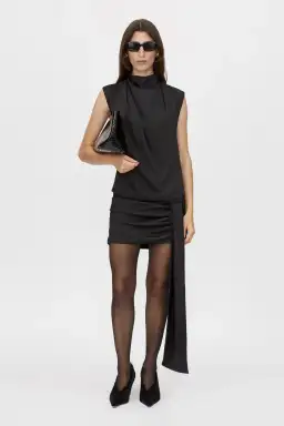 CAMILLA AND MARC Cyphre Mini Dress in Black Size 6 for rent on The Volte - image 1