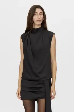 CAMILLA AND MARC Cyphre Mini Dress in Black Size 6 for rent on The Volte - image 3