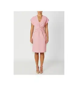 Anthea Crawford Kyla Midi Dress Pink Size AU 16 for rent on The Volte - image 1