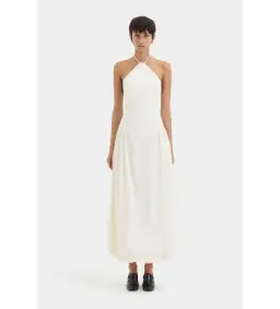 Sir the Label Florent Gown Cream Size 0/AU 6