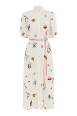 Alemais Atticus Shirt Dress in Print Size 10 for rent on The Volte - image 4