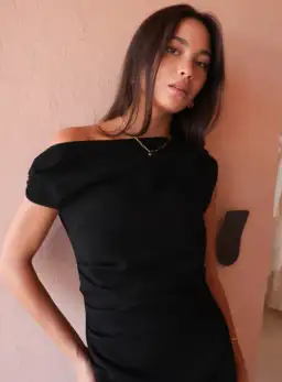 By Nicola Vivian Maxi Dress Black Size 6  for rent on The Volte - image 4