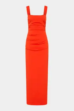 Sir the Label Dahlia Balconette Gown Tangerine AU 12 for rent on The Volte - image 4