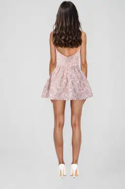 Atoir Winnie Halter Mini Dress Print Size AU 10 for rent on The Volte - image 2