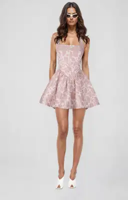 Atoir Winnie Halter Mini Dress Print Size AU 10 for rent on The Volte - image 1
