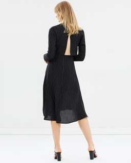 PFEIFFER Verona Wrap Dress Black Size 12 for rent on The Volte - image 2