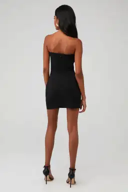 Bec & Bridge Zelie Strapless Mini Dress Black Size AU 8 for rent on The Volte - image 2