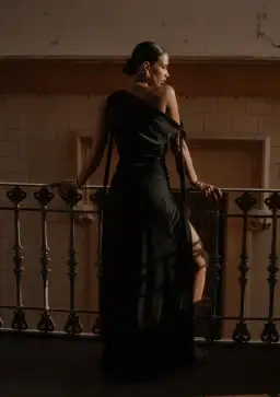 JGR & STN RASCHKE GOWN Black Size 8 for rent on The Volte - image 3