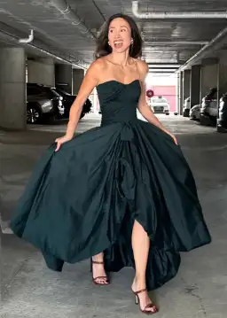 Aje Spatial Maxi Bonsai Green Size XXS/AU 4 for rent on The Volte - image 6