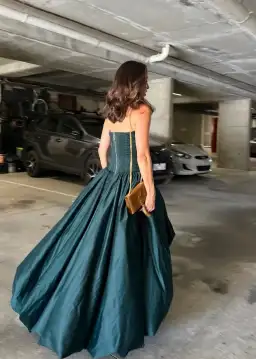 Aje Spatial Maxi Bonsai Green Size XXS/AU 4 for rent on The Volte - image 3