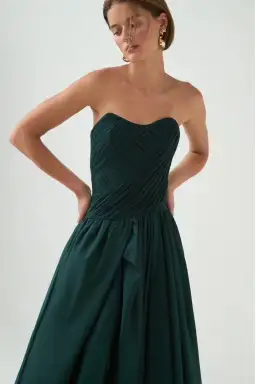 Aje Spatial Maxi Bonsai Green Size XXS/AU 4 for rent on The Volte - image 5