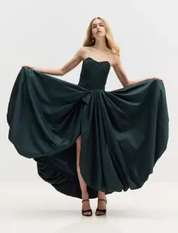 Aje Spatial Maxi Bonsai Green Size XXS/AU 4 for rent on The Volte - image 2