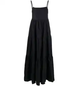 Matteau Tiered Low Back Sundress Black Size 2 / AU 8 for rent on The Volte - image 5
