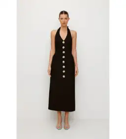 Wolf Gang Irida Maxi Dress Black Size 14 for rent on The Volte - image 1