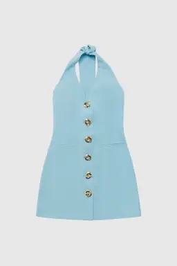 Wolf Gang Irida Vest Dress Sky Size S / AU 8 for rent on The Volte - image 4