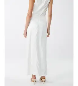 Lover Lagos Slip Midi Skirt White Size 12 for rent on The Volte - image 4