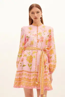 Kate Ford Ruellia Button Mini Print Size 8