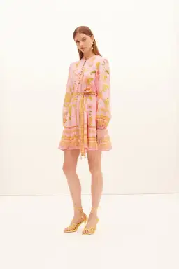 Kate Ford Ruellia Button Mini Print Size 8