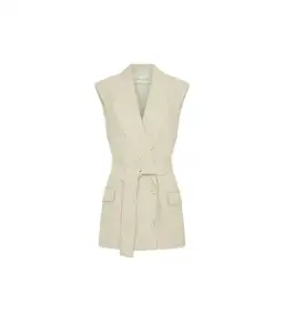 Camiilla and Marc Coen Vest Suit and Pants Sage Green Size 8 for rent on The Volte - image 4