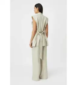 Camiilla and Marc Coen Vest Suit and Pants Sage Green Size 8 for rent on The Volte - image 3