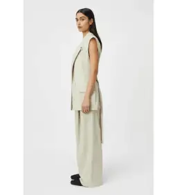 Camiilla and Marc Coen Vest Suit and Pants Sage Green Size 8 for rent on The Volte - image 2