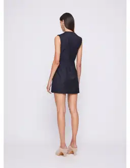 Anna Quan Hanna Mini Dress Black Size 8 for rent on The Volte - image 4
