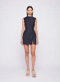 Anna Quan Hanna Mini Dress Black Size 10 for rent on The Volte - image 1