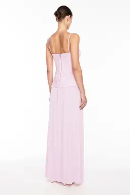 Manning Cartell Double Time Pleat Dress Hydrangea Pink Size 14 for rent on The Volte - image 3