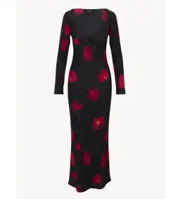 Realisation Par The Selma Maxi Dress in Euphoria Noir Size AU 8 for rent on The Volte - image 3