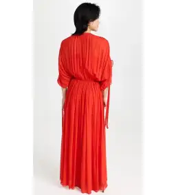 Lee Mathews Ines Dress Raspberry Size 10/M for rent on The Volte - image 3