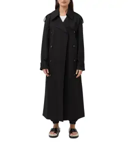 Camilla and Marc Evans Trench Coat Black Size XS-S / AU 6-8 for rent on The Volte - image 1