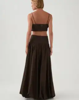 AJE Havana Set in Chocolate Size AU 8 for rent on The Volte - image 2