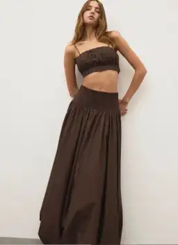 AJE Havana Set in Chocolate Size AU 8 for rent on The Volte - image 1