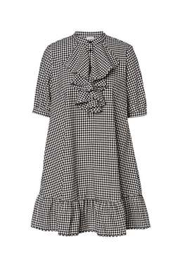 Scanlan Theodore Gingham Ruffle Dress size 8 for rent on The Volte - image 4