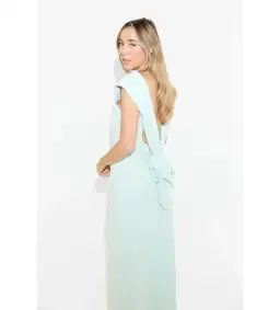 Odd Muse The Ultimate Muse Drape Maxi Dress Mint Size XS / AU 6 for rent on The Volte - image 2
