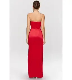 House of CB Adrienne Maxi Dress Red Size M/AU 10 for rent on The Volte - image 2