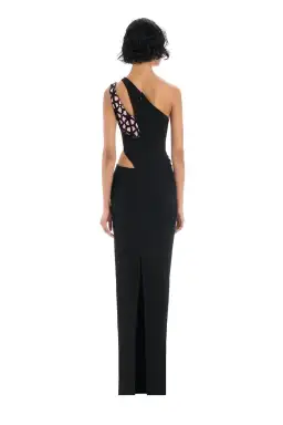 Eliya The Label Shay Gown Black Size 6 for rent on The Volte - image 4