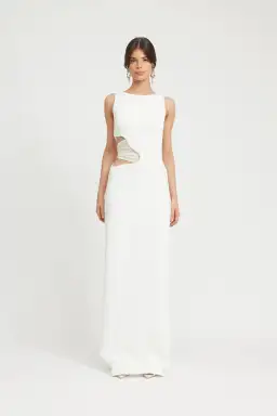 Tojha Valentina Dress White Size 6 for rent on The Volte - image 1