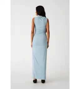 Misha Albie Jersey Maxi Dress Seafoam Blue Size 10/M for rent on The Volte - image 4