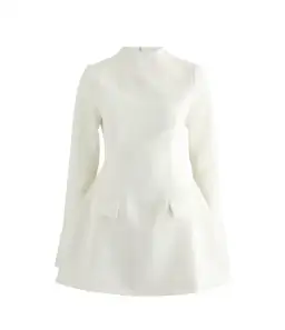Odd Muse The Ultimate Muse Split Sleeve Mini Dress White Size XL / AU 14 for rent on The Volte - image 5