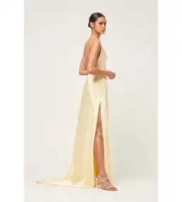 Michael Lo Sordo Bond 007 Paloma Dress Pale Yellow Size 6/XS for rent on The Volte - image 2